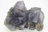 Colorful Cubic Fluorite Crystals with Phantoms - Yaogangxian Mine #217411-2
